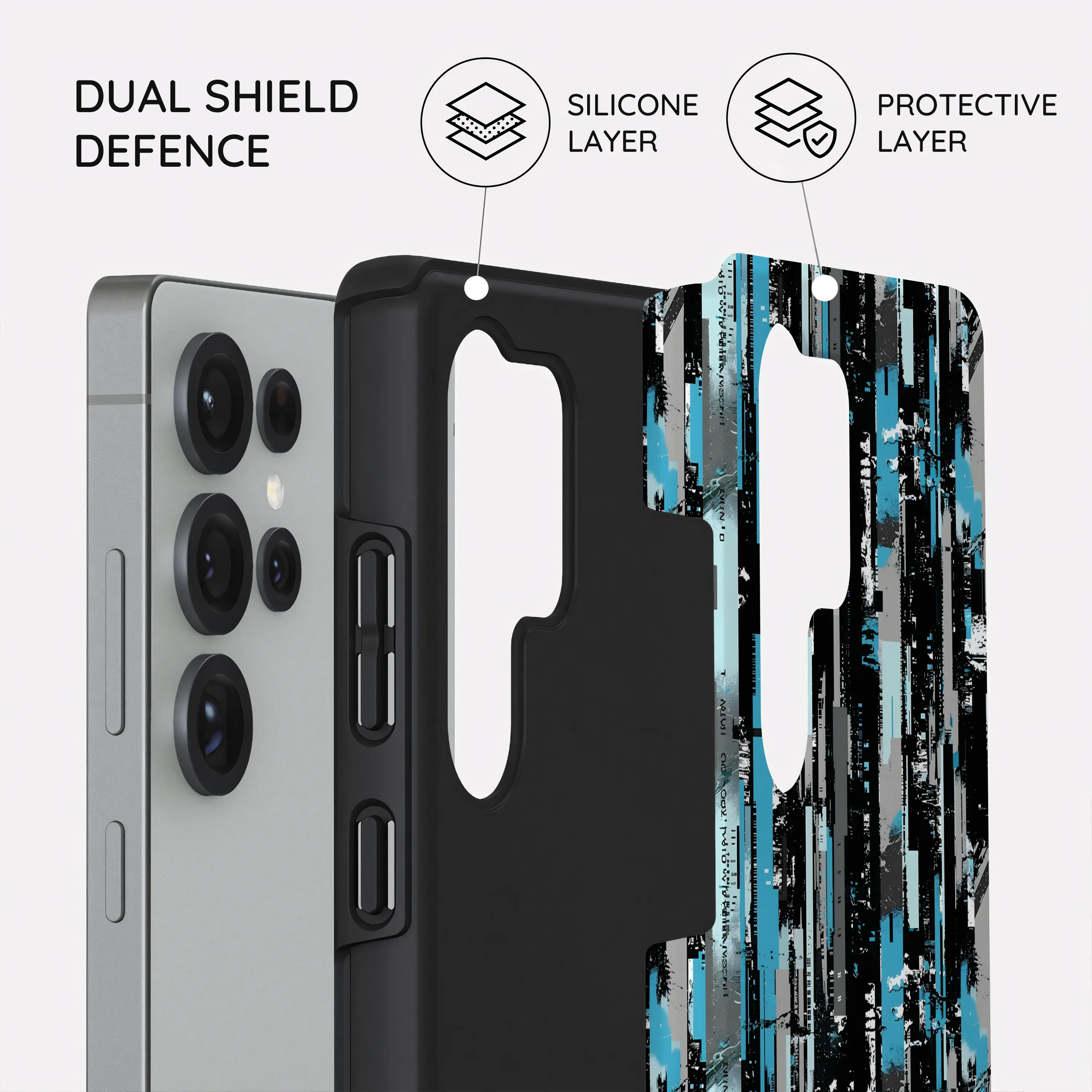 Glitch Matrix - Samsung Galaxy S25 Ultra Case
