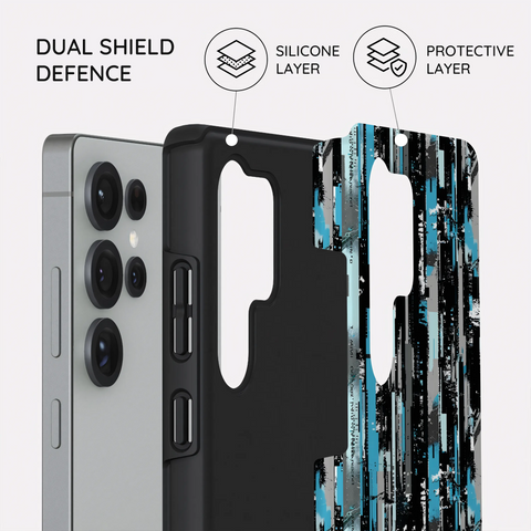 Glitch Matrix - Samsung Galaxy S25 Ultra Case