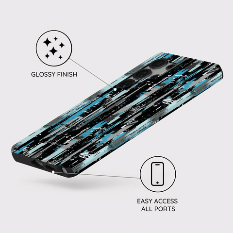 Glitch Matrix - Samsung Galaxy S25 Ultra Case