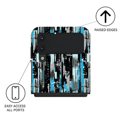 Glitch Matrix - Samsung Galaxy Z Flip 4 Case