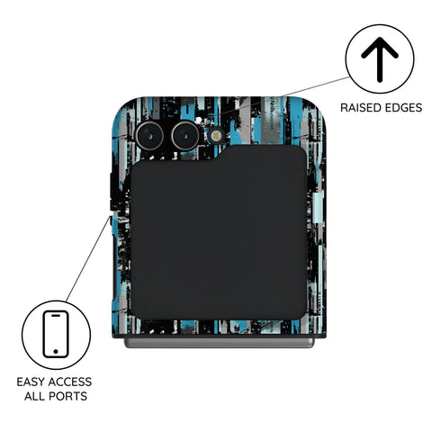 Glitch Matrix - Samsung Galaxy Z Flip 5 Case