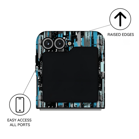 Glitch Matrix - Samsung Galaxy Z Flip 6 Case