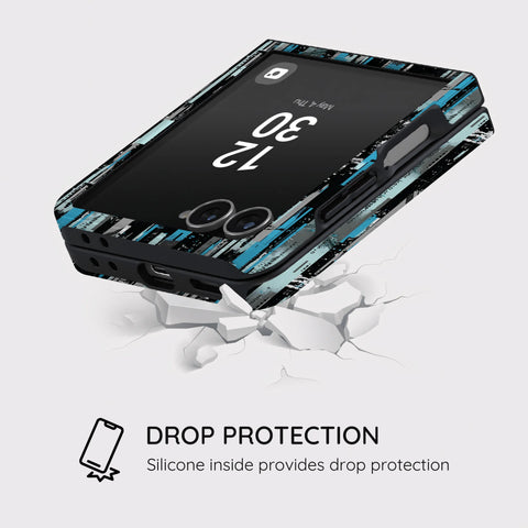 Glitch Matrix - Samsung Galaxy Z Flip 7 Case