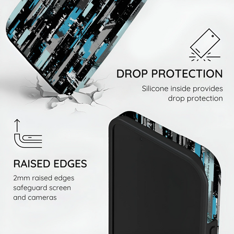 Glitch Matrix - iPhone 13 Case