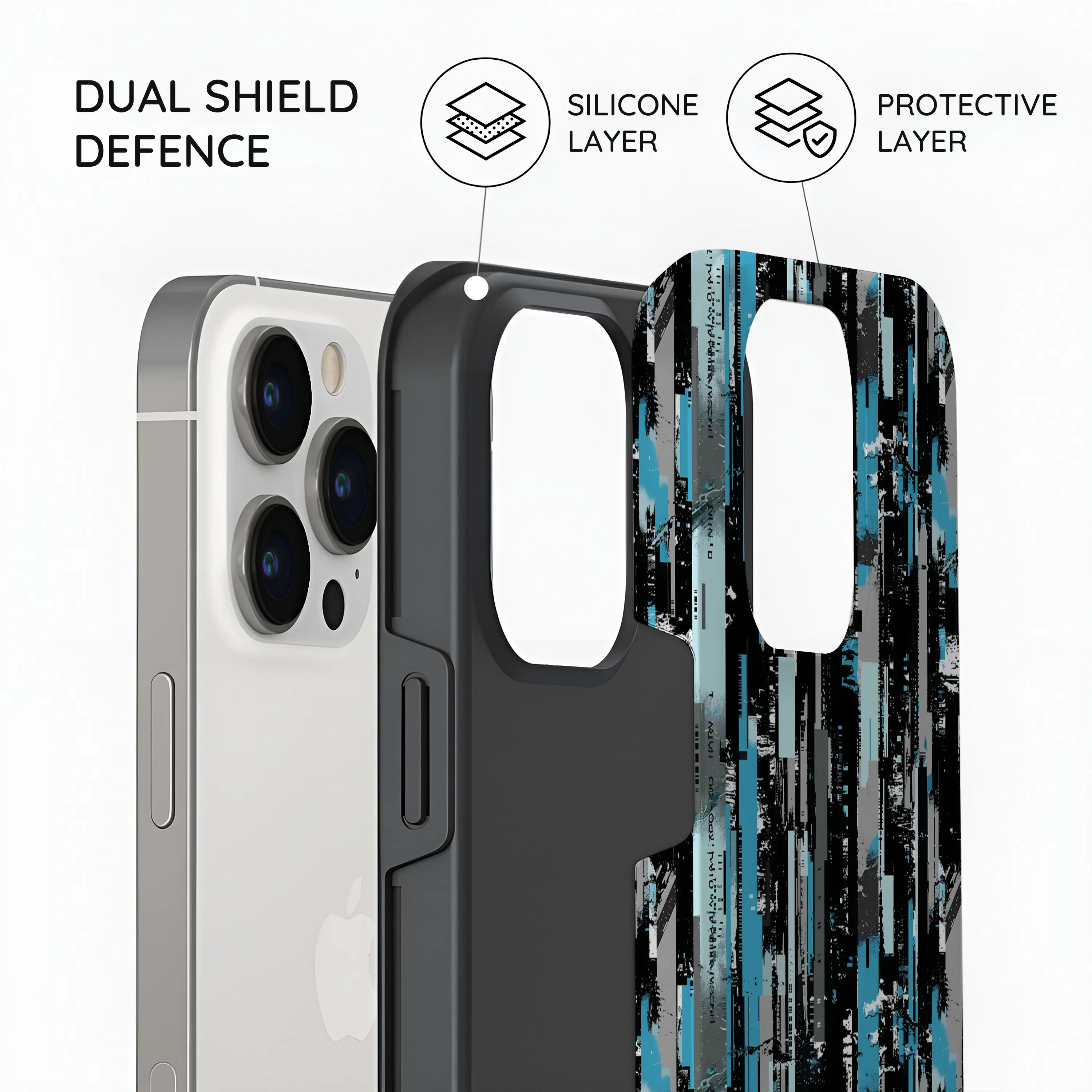 Glitch Matrix - iPhone 13 Pro Case