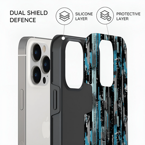Glitch Matrix - iPhone 14 Pro Max Case