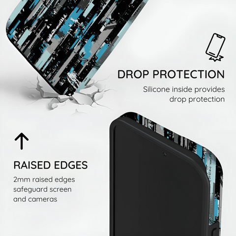 Glitch Matrix - iPhone 14 Pro Max Case