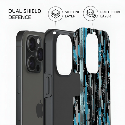 Glitch Matrix - iPhone 15 Pro Case