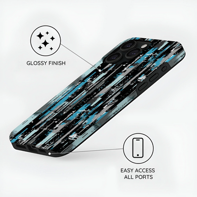 Glitch Matrix - iPhone 15 Pro Case