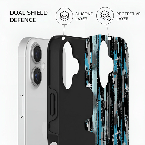 Glitch Matrix - iPhone 16 Case