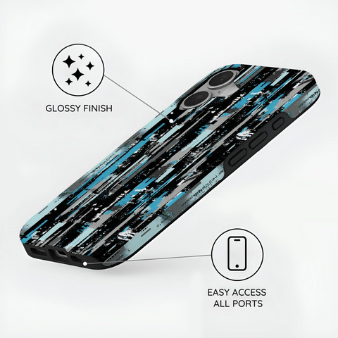 Glitch Matrix - iPhone 16 Case