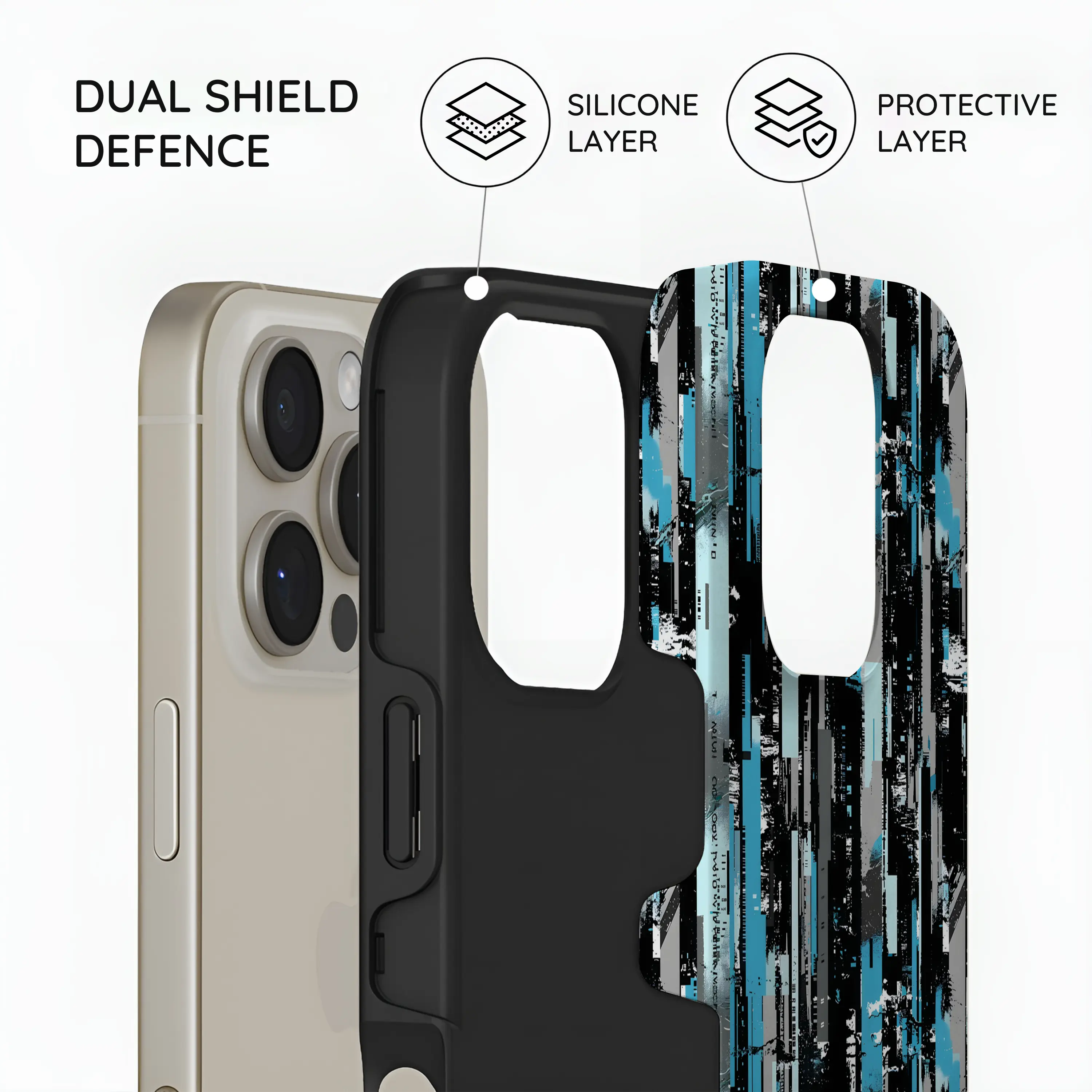 Glitch Matrix - iPhone 16 Pro Case