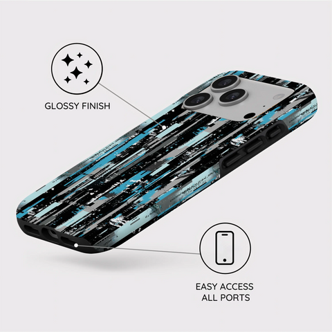 Glitch Matrix - iPhone 17 Pro Case