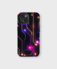 iPhone Tough Case - Glitch Glow