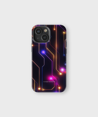 iPhone Tough Case with MagSafe - Glitch Glow