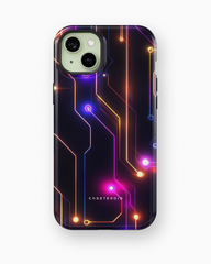 iPhone Tough Case with MagSafe - Glitch Glow