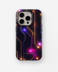 iPhone Tough Case with MagSafe - Glitch Glow