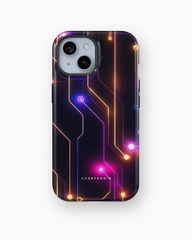 iPhone Tough Case with MagSafe - Glitch Glow