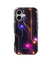 iPhone Tough Case with MagSafe - Glitch Glow