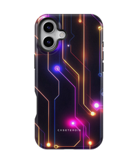 iPhone Tough Case with MagSafe - Glitch Glow