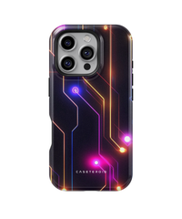 iPhone Tough Case with MagSafe - Glitch Glow