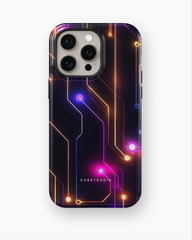 iPhone Tough Case with MagSafe - Glitch Glow