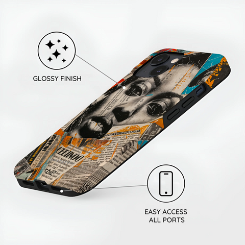 Global Gazette Montage - iPhone 13 Mini Case