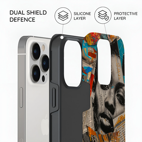 Global Gazette Montage - iPhone 14 Pro Max Case