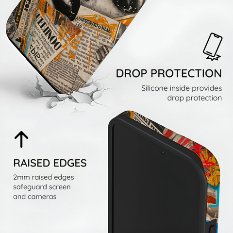 Global Gazette Montage - iPhone 14 Pro Max Case