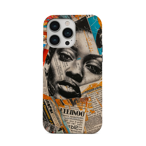 Global Gazette Montage - iPhone 14 Pro Case