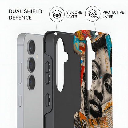 Global Gazette Montage - Samsung Galaxy S24 Plus Case