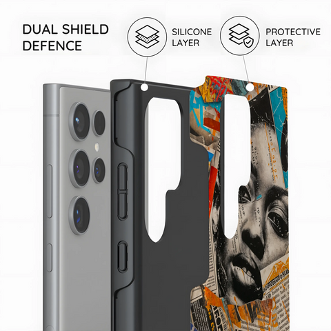 Global Gazette Montage - Samsung Galaxy S24 Ultra Case