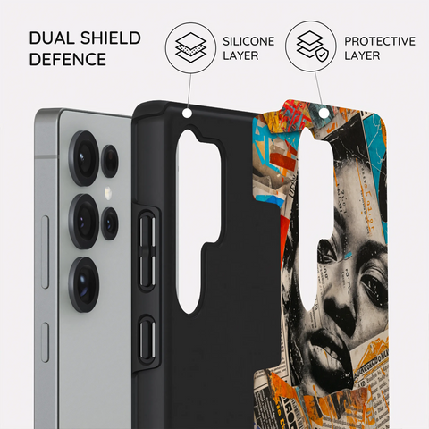 Global Gazette Montage - Samsung Galaxy S25 Ultra Case