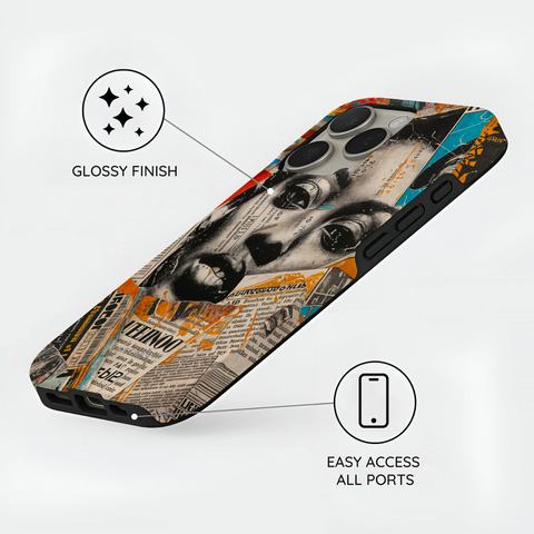 Global Gazette Montage - iPhone 16 Pro Max Case