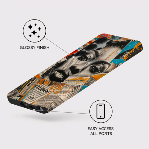 Global Gazette Montage - Samsung Galaxy S25 Ultra Case