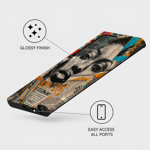 Global Gazette Montage - Samsung Galaxy S23 Ultra Case