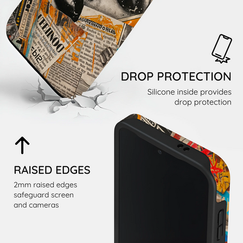 Global Gazette Montage - Samsung Galaxy S24 Case