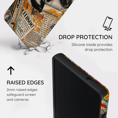 Global Gazette Montage - Samsung Galaxy S25 Ultra Case