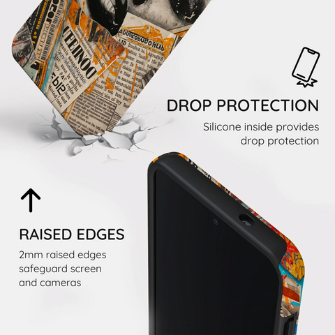 Global Gazette Montage - Samsung Galaxy S25 Case