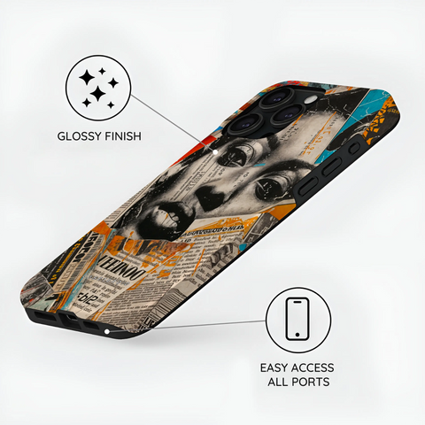 Global Gazette Montage - iPhone 15 Pro Max Case
