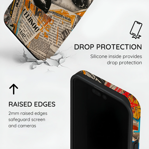 Global Gazette Montage - iPhone 15 Pro Max Case
