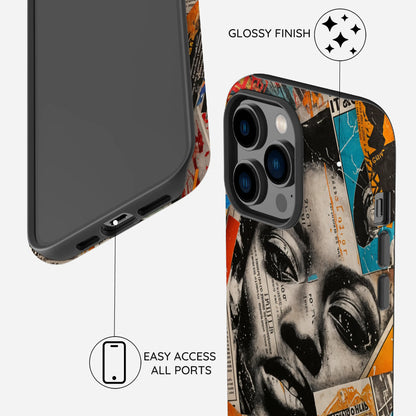 Global Gazette Montage - iPhone 14 Pro Max Case