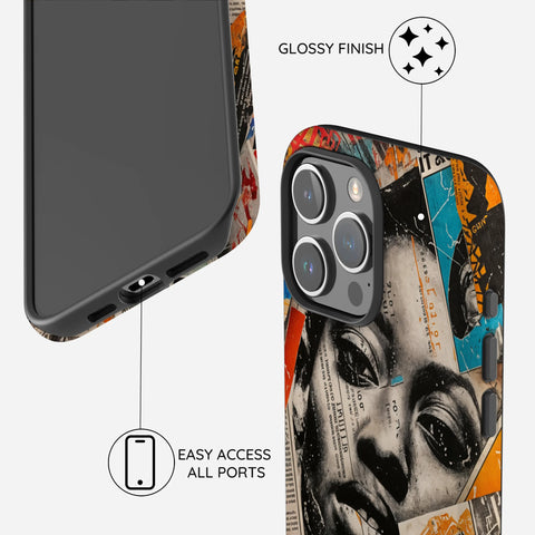 Global Gazette Montage - iPhone 15 Pro Max Case