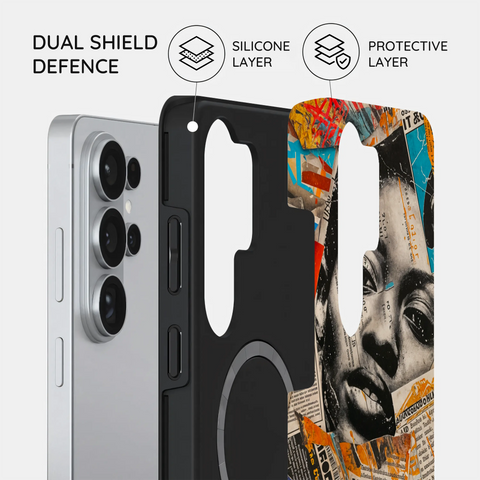 Global Gazette Montage - Samsung Galaxy S26 Ultra Case