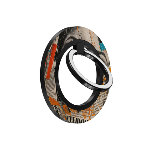 Global Gazette Montage - Magnetic Ring Holder