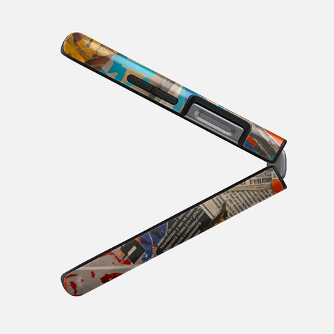 Global Gazette Montage - Samsung Galaxy Z Flip 5 Case