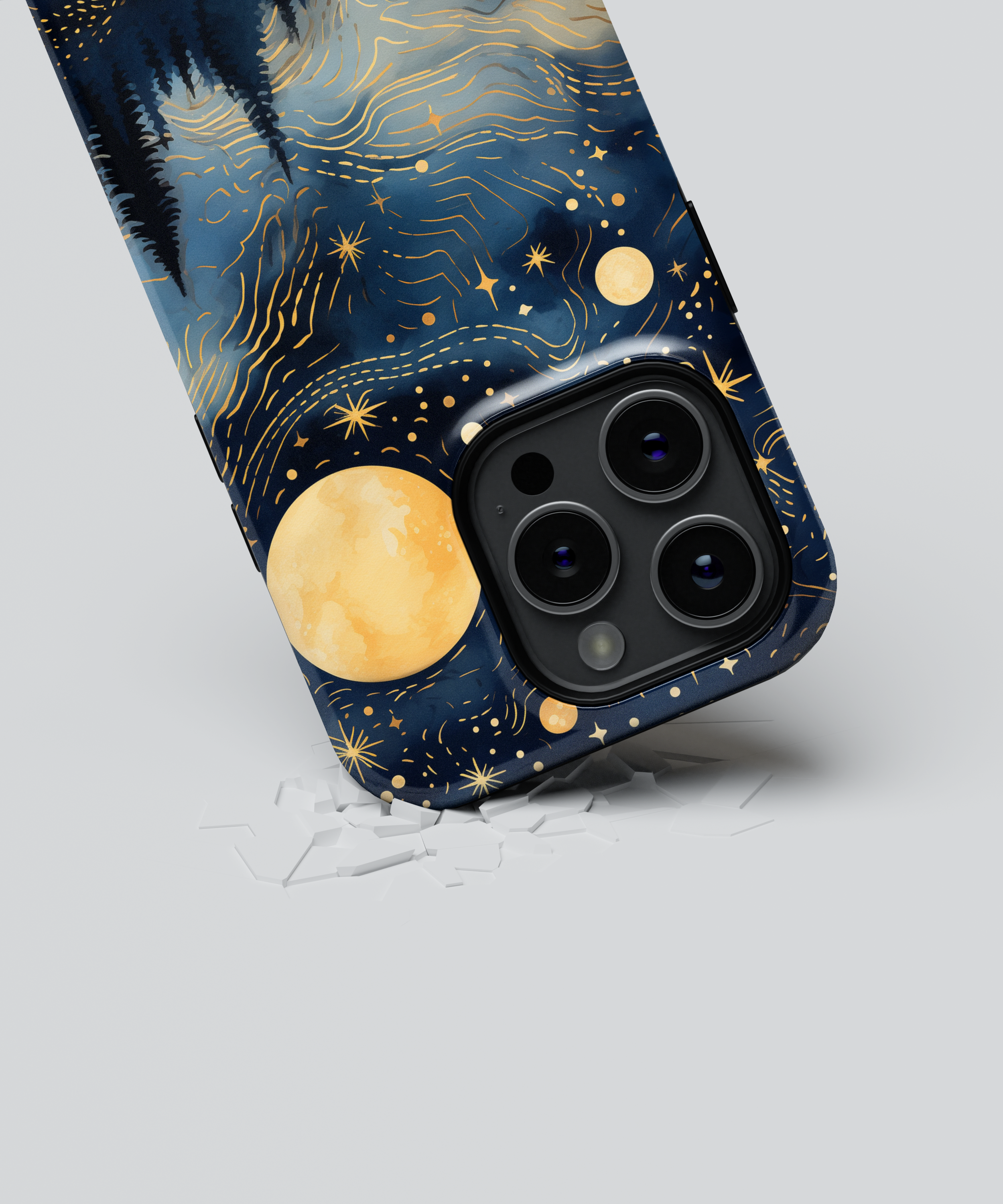 iPhone Tough Case - Golden Moonlit Grove - CASETEROID