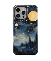 iPhone Tough Case with MagSafe - Golden Moonlit Grove - CASETEROID