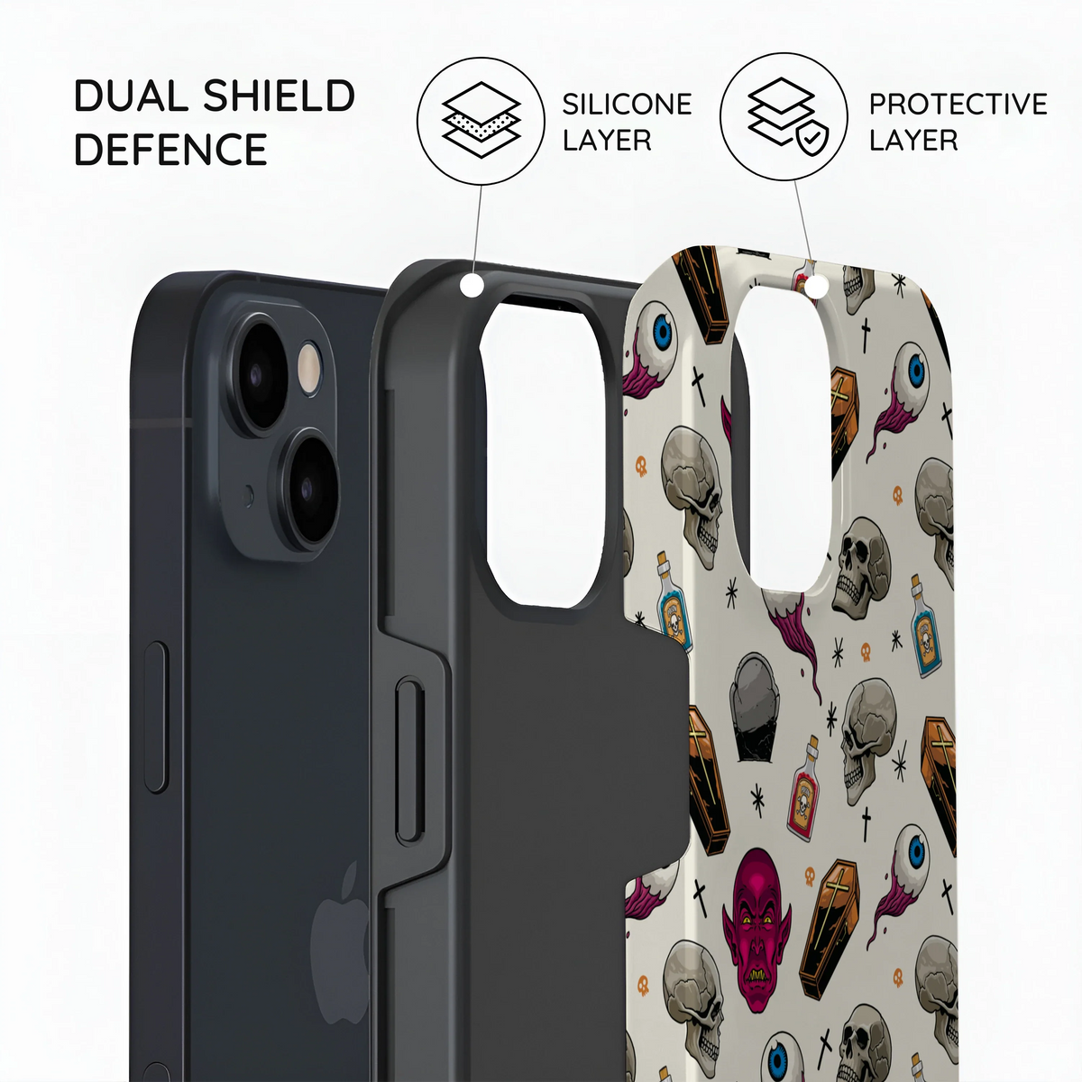 Graveyard Flash - iPhone 14 Case
