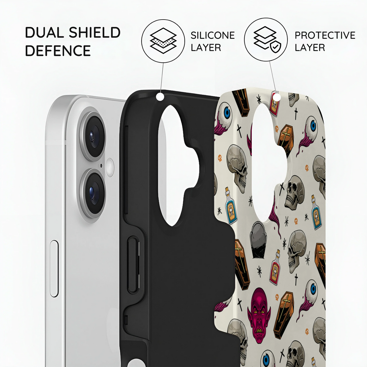 Graveyard Flash - iPhone 16 Case